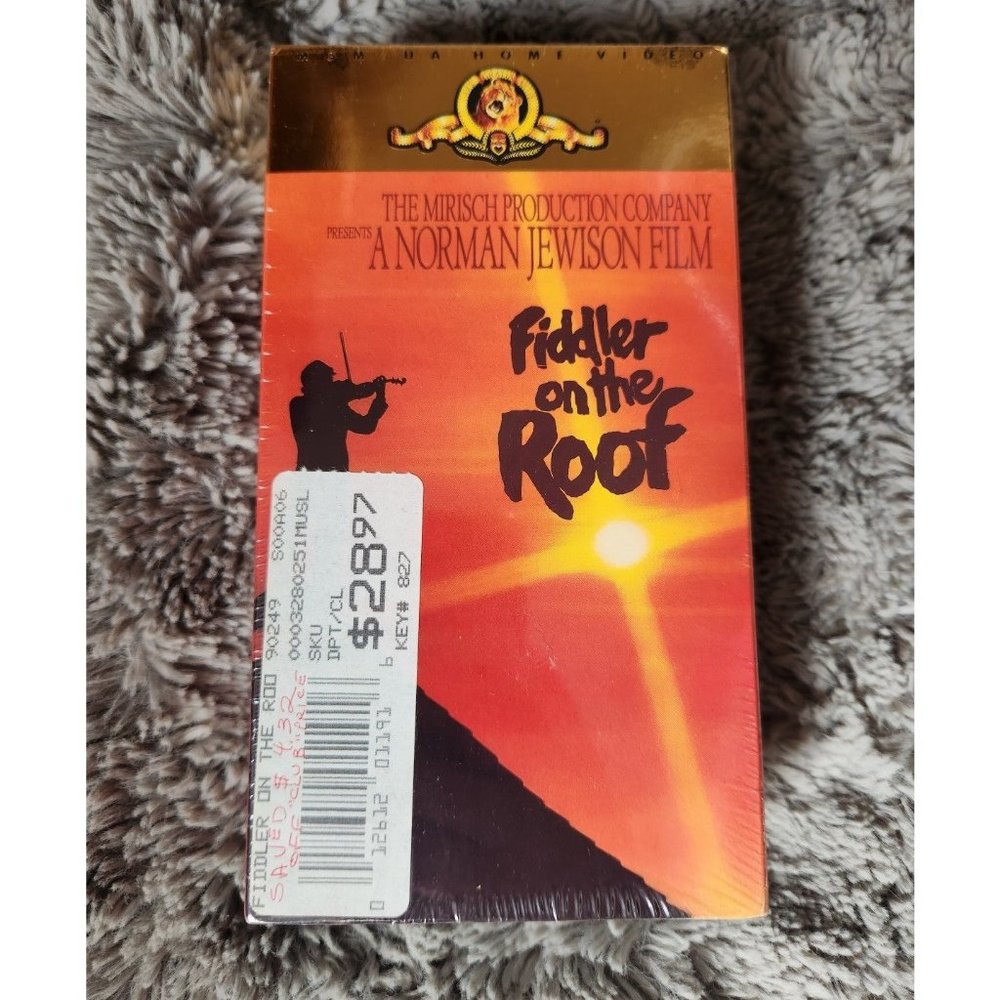 Fiddler on the Roof Lion's Gate VHS Tape